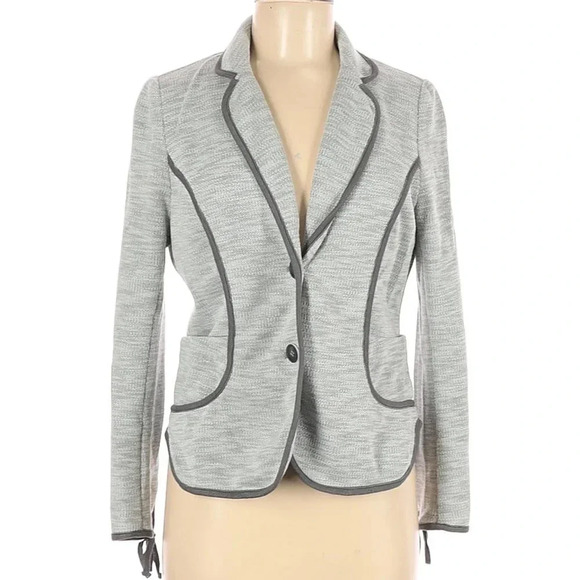 Anthropologie Jackets & Blazers - Anthro Cartonnier Beckett Piped Blazer Jacket, Size L